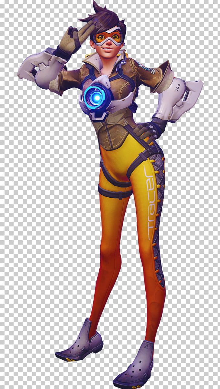 video game characters, Overwatch, Tracer (Overwatch), white background,  simple background