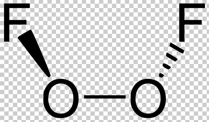 Dioxygen Difluoride Hydrogen Peroxide Fluorine Oxygen Fluoride PNG, Clipart, Angle, Black, Black And White, Brand, Catalase Free PNG Download