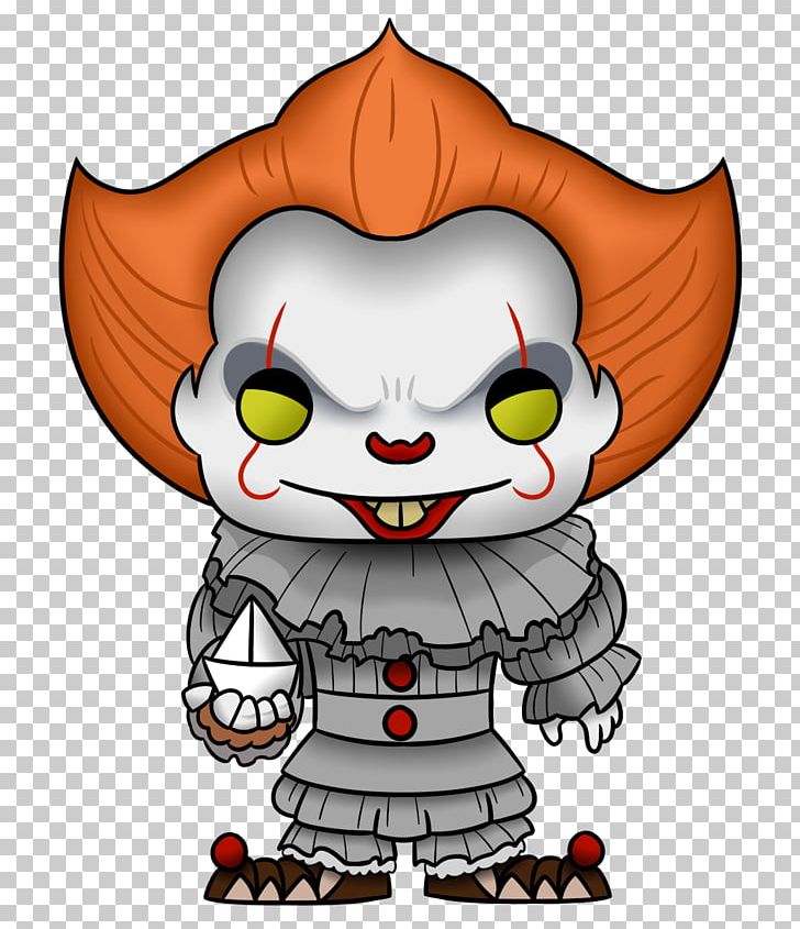 It Fan Art Funko Drawing PNG, Clipart, Action Toy Figures, Art, Cartoon, Clown, Drawing Free PNG Download