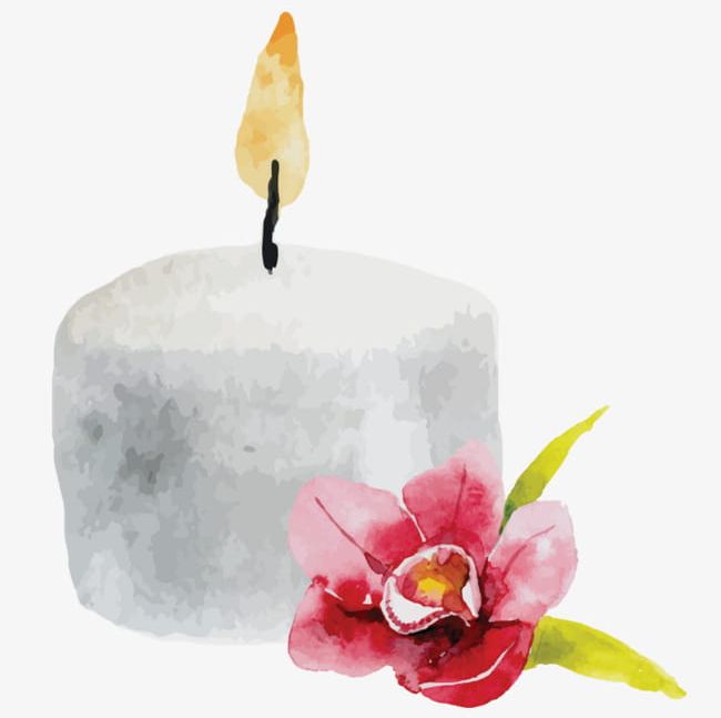 Watercolor Candles PNG, Clipart, Backgrounds, Candle, Candlelight, Candles Clipart, Cartoon Free PNG Download