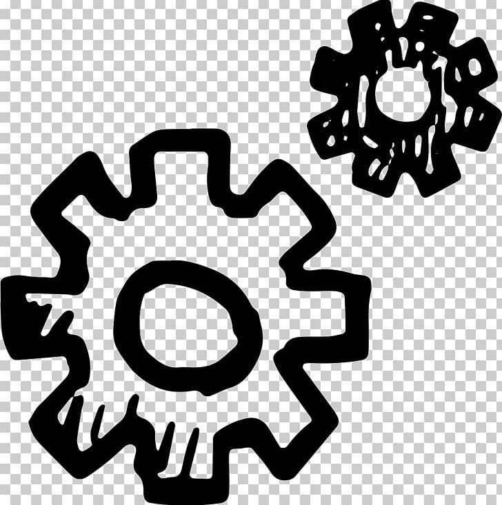 Computer Icons Gear Drawing PNG, Clipart, Area, Auto Part, Black And White, Cogwheel, Computer Icons Free PNG Download