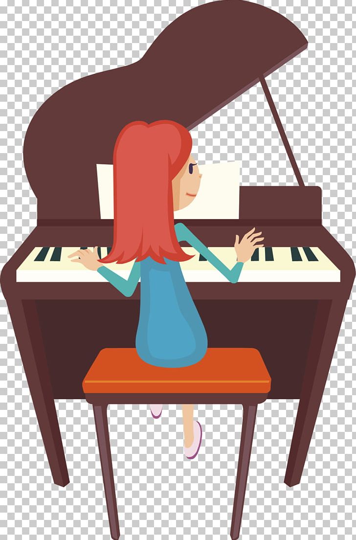 Player Piano PNG, Clipart, Art, Cartoon, Chair, Desk, Drawing Free PNG Download