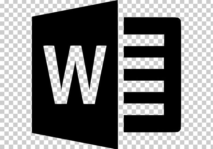 Microsoft Word Microsoft Office Computer Icons PNG, Clipart, Angle, Black, Black And White, Brand, Document Free PNG Download