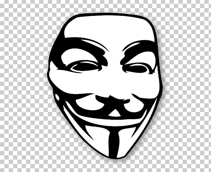 Guy Fawkes Mask Anonymous Text PNG, Clipart, Anonymous, Art, Black And White, Clothing, English Free PNG Download