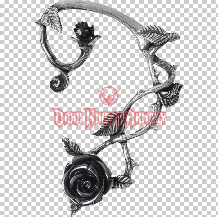 Earring Jewellery Rose Clothing Costume Jewelry PNG, Clipart, Alchemy, Alchemy Gothic, Black, Black And White, Black Rose Free PNG Download