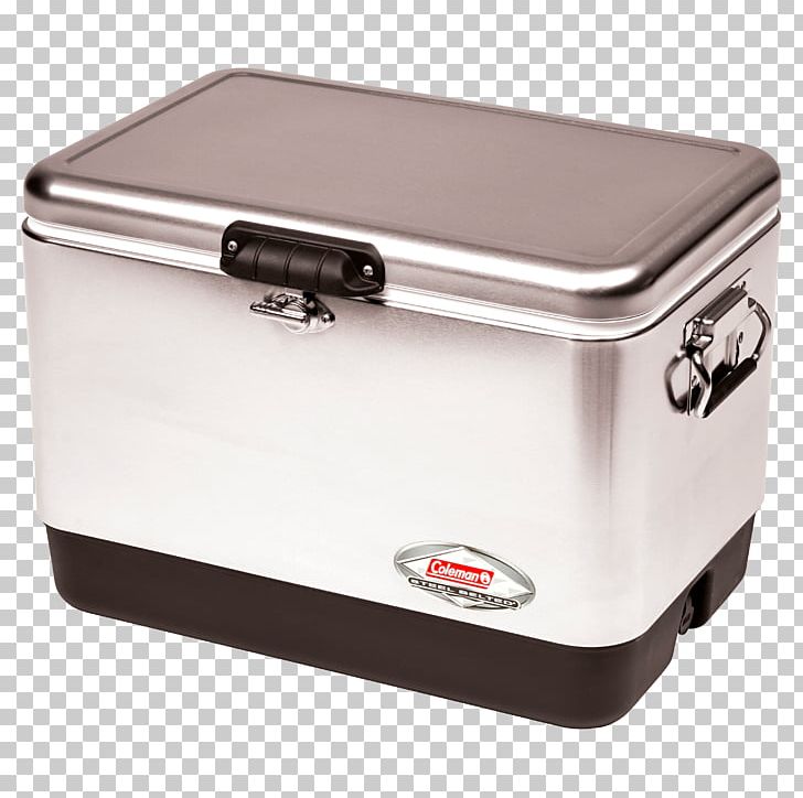 Coleman Company Coleman 54 Quart Steel Belted Cooler Stainless Steel Metal PNG, Clipart, Camping, Coleman 48 Quart Cooler Combo, Coleman Company, Cool Box, Cooler Free PNG Download