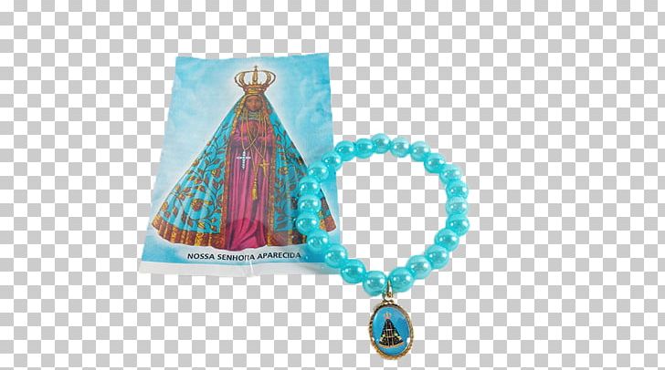 Our Lady Of Aparecida Bracelet Jewellery Holy Spirit PNG, Clipart, Aparecida, Aqua, Bead, Blue, Body Jewelry Free PNG Download