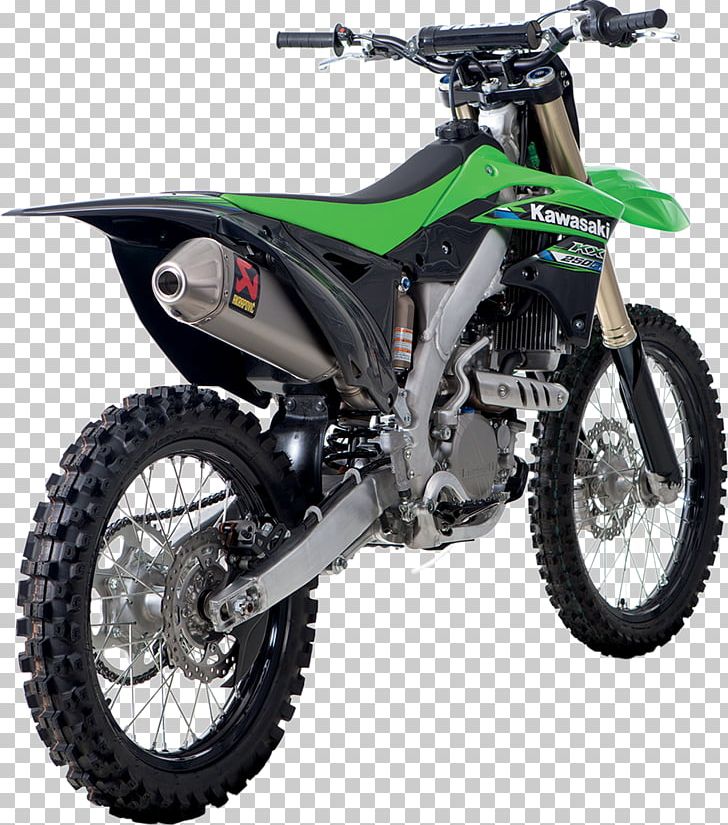 Tire Exhaust System Motocross Kawasaki KX250F Motorcycle PNG, Clipart, Akrapovic, Autom, Automotive Exhaust, Automotive Exterior, Auto Part Free PNG Download