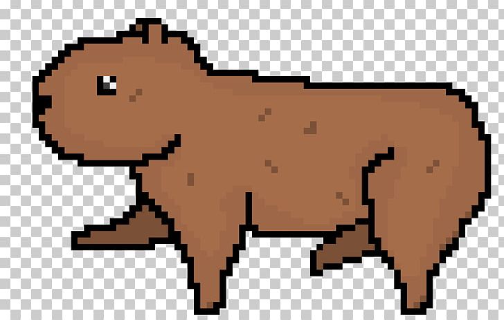 Characteristics Of Pixel Art Aesthetic Capybara