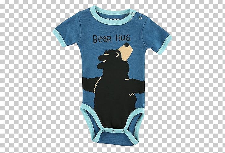 T-shirt Bear Hug Nightshirt PNG, Clipart, Aqua, Baby Toddler Onepieces, Bear, Bear Hug, Blue Free PNG Download