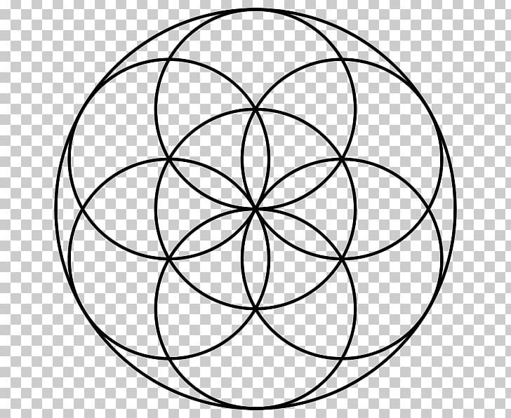 Sacred Geometry Overlapping Circles Grid Vesica Piscis PNG, Clipart, Area, Art, Ball, Black And White, Circle Free PNG Download