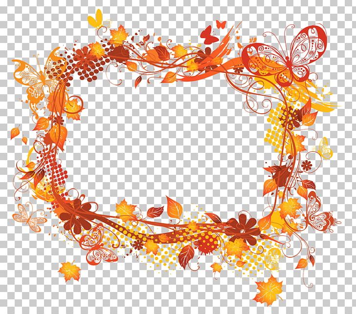 Frames Autumn PNG, Clipart, Art, Autumn, Autumn Leaf Color, Border, Circle Free PNG Download