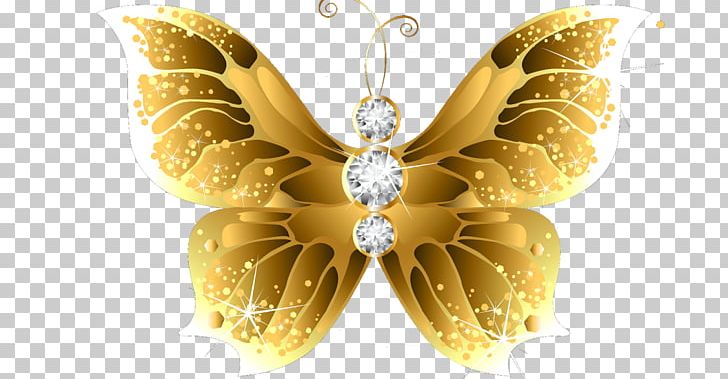 The Golden Butterfly Desktop Insect PNG, Clipart, Arthropod, Borboleta, Brooch, Butterflies And Moths, Butterfly Free PNG Download