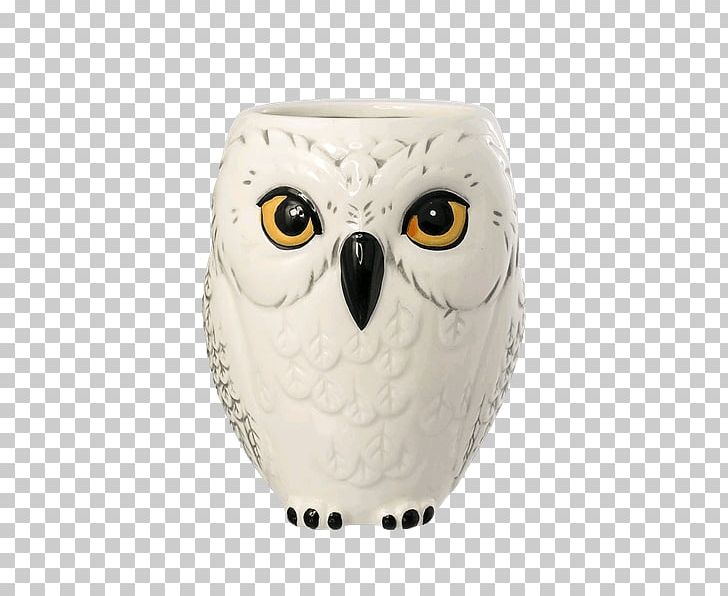 Owl Harry Potter Hedwig Hermione Granger Mug PNG, Clipart, Animals, Beak, Bird, Bird Of Prey, Ceramic Free PNG Download