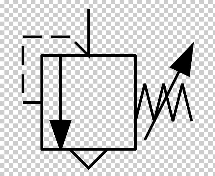 Relief Valve Pressure Regulator Control Valves Piping And Instrumentation Diagram PNG, Clipart, Angle, Area, Black, Black And White, Brand Free PNG Download