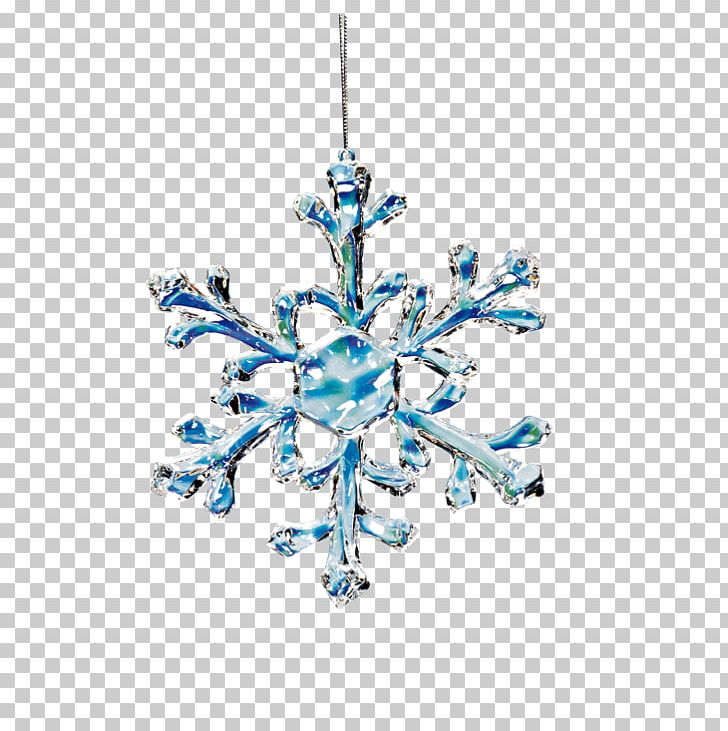 Snowflake Ice Crystals PNG, Clipart, Blue, Blue Ice, Body Jewelry, Christmas Decoration, Christmas Ornament Free PNG Download
