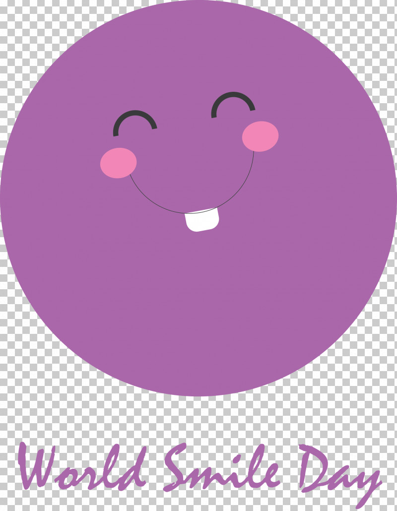 World Smile Day Smile Day Smile PNG, Clipart, Analytic Trigonometry And Conic Sections, Cartoon, Circle, Lavender, Mathematics Free PNG Download