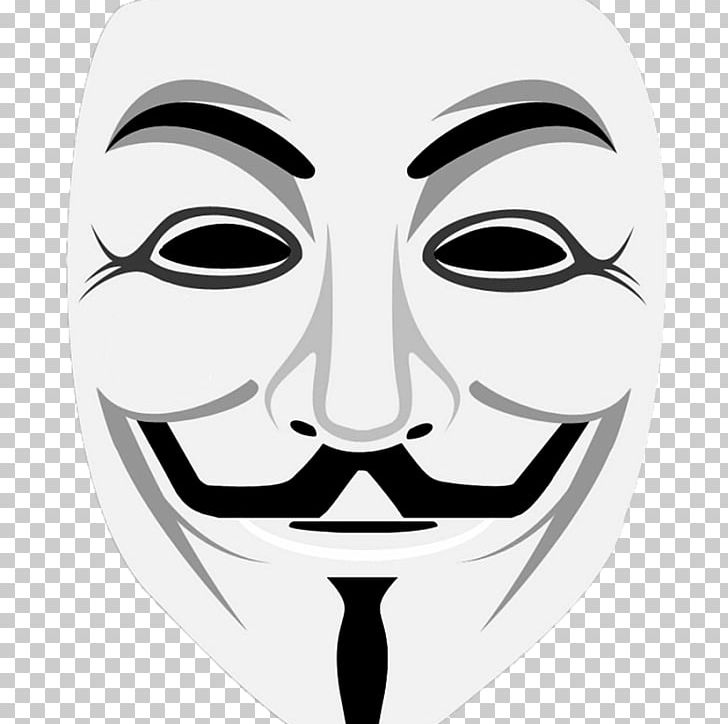 Guy Fawkes Mask Anonymous Security Hacker PNG, Clipart, Anonymous, Art, Black And White, Computer Security, Costume Free PNG Download