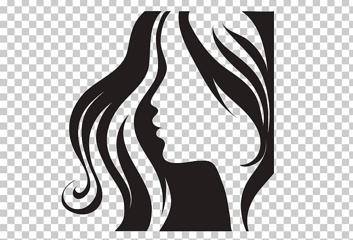 Hairstyle Beauty Parlour Woman PNG, Clipart, Art, Black, Black And White, Black Hair, Business Woman Free PNG Download