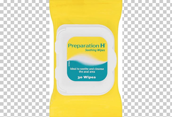 Preparation H Wet Wipe PNG, Clipart, Art, Data Preparation, Wet Wipe, Yellow Free PNG Download