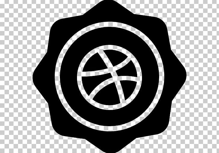 Dribbble Computer Icons PNG, Clipart, Badge, Basketball, Black And White, Brand, Circle Free PNG Download