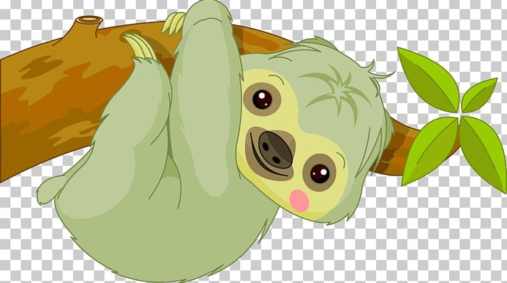 Baby Sloths Cartoon PNG, Clipart, Baby, Cartoon, Sloths, Twotoed Sloth Free PNG Download