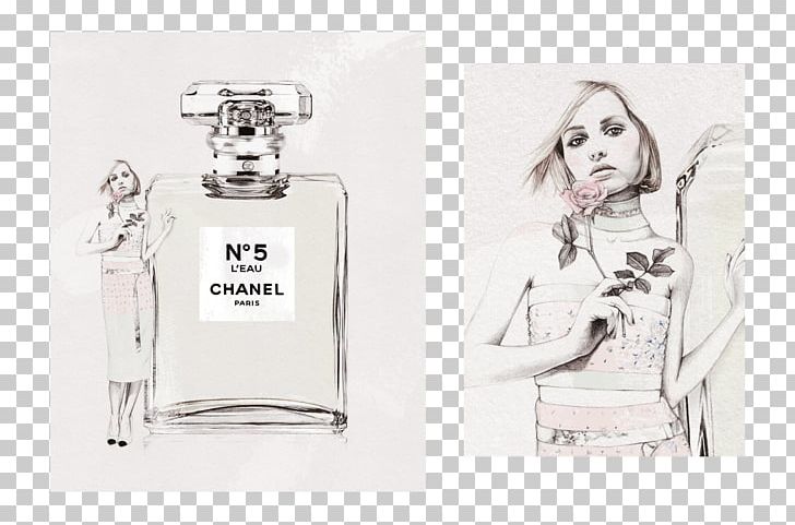 Chanel No. 5 L'Eau Perfume By Chanel Chanel No. 5 L'Eau Perfume By Chanel Illustration Drawing PNG, Clipart,  Free PNG Download