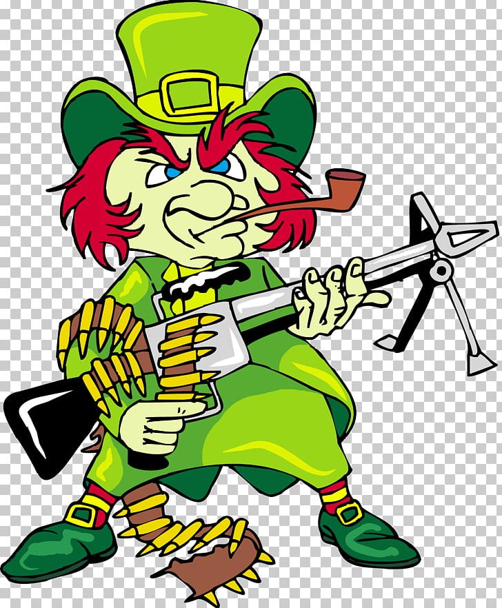 Saint Patrick's Day Handgun Weapon March 17 PNG, Clipart, Art, Artwork, Concealed Carry, Fictional Character, Green Free PNG Download
