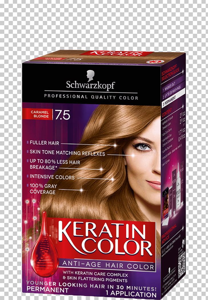 Schwarzkopf Keratin Color Anti-Age Hair Color Cream Blond Hair Coloring PNG, Clipart,  Free PNG Download