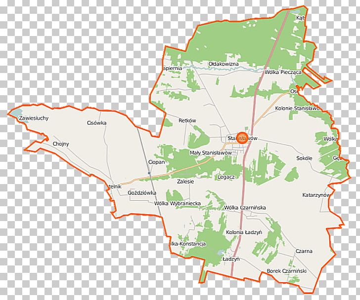 Stanisławów PNG, Clipart, Area, Borek, Ecoregion, Land Lot, Line Free PNG Download