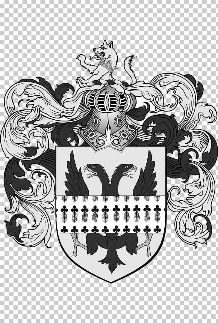 Coat Of Arms Crest Surname Family PNG, Clipart, Arm, Black And White