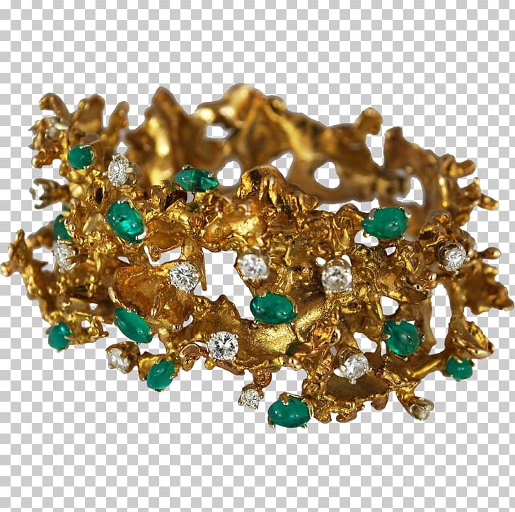 Gold Earring Jewellery Gemstone Emerald PNG, Clipart, Bangle, Baroque Pearl, Bracelet, Brilliant, Brooch Free PNG Download