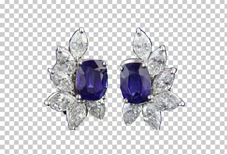 Earring Amethyst Sapphire Diamond Jewellery PNG, Clipart, Amethyst, Body Jewelry, Body Piercing Jewellery, Brooch, Designer Free PNG Download