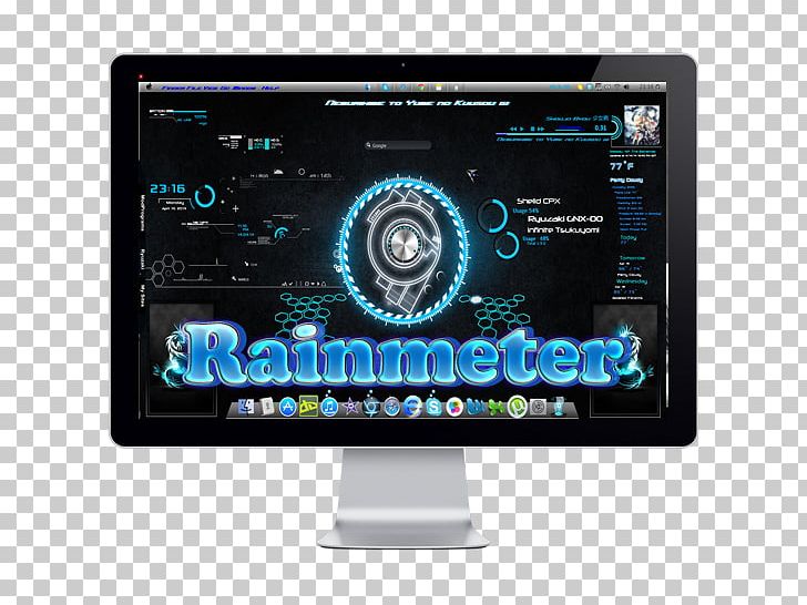 Theme Rainmeter Windows Vista Desktop Windows XP PNG, Clipart, Brand, Cursor, Desktop Metaphor, Desktop Wallpaper, Display Device Free PNG Download