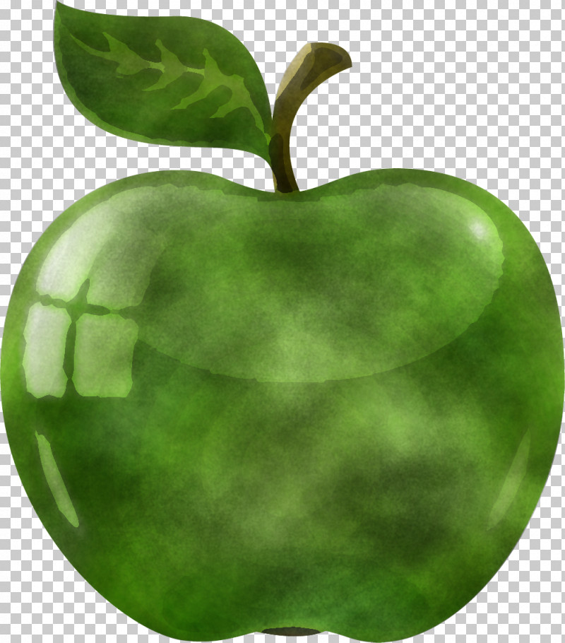 Green Leaf Fruit Apple Plant PNG, Clipart, Apple, Food, Fruit, Granny Smith, Green Free PNG Download