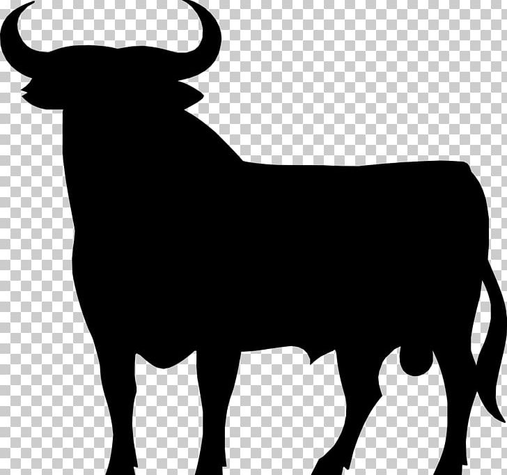Spanish Fighting Bull Wine Spain Osborne Bull PNG, Clipart, Black And White, Bull, Cattle, Cattle Like Mammal, Cow Goat Family Free PNG Download