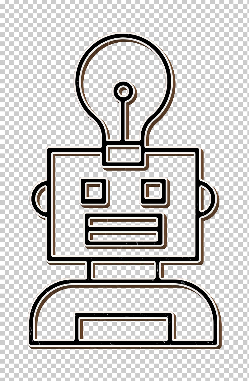 Robots Icon Robot Icon Idea Icon PNG, Clipart, Coloring Book, Idea Icon, Line, Line Art, Robot Icon Free PNG Download