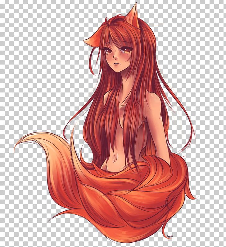 Spice And Wolf Gray Wolf Red Hair Female PNG, Clipart, Anime, Art, Blue Hair, Brown Hair, Canities Free PNG Download