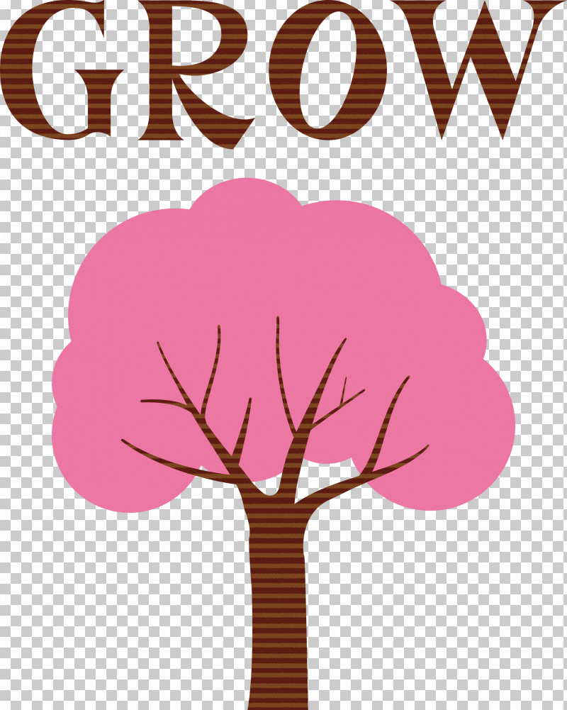 GROW Flower PNG, Clipart, Biology, Branching, Flower, Grow, Meter Free PNG Download