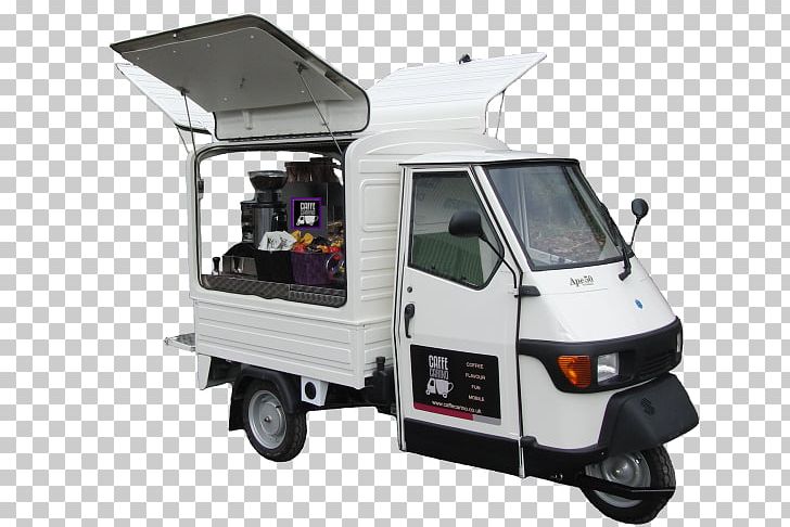 Piaggio Ape Van Car Cafe PNG, Clipart, Automotive Exterior, Cafe, Car, Coffee, Food Free PNG Download