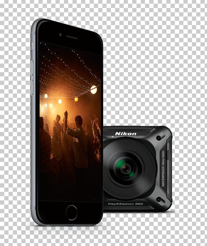 Nikon KeyMission 360 Mobile Phones Camera Lens Photography PNG, Clipart, 360 Camera, Bluetooth, Cameras Optics, Communication Device, Digital Camera Free PNG Download