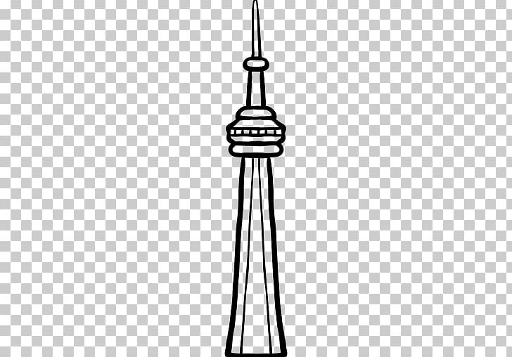 CN Tower Drawing Black And White PNG, Clipart, Black, Black And White, Candle Holder, Cartoon, Cn Tower Free PNG Download
