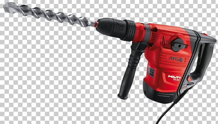 Hilti TE 60 Augers Hammer Drill Jackhammer PNG, Clipart, Augers, Breaker, Chine, Core Drill, Drill Free PNG Download