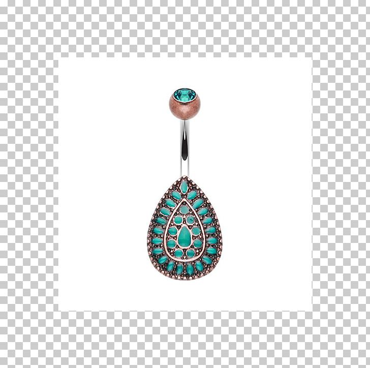 Turquoise Earring Jewellery Chakra Navel PNG, Clipart, Body Jewellery, Body Jewelry, Body Piercing, Chakra, Earring Free PNG Download