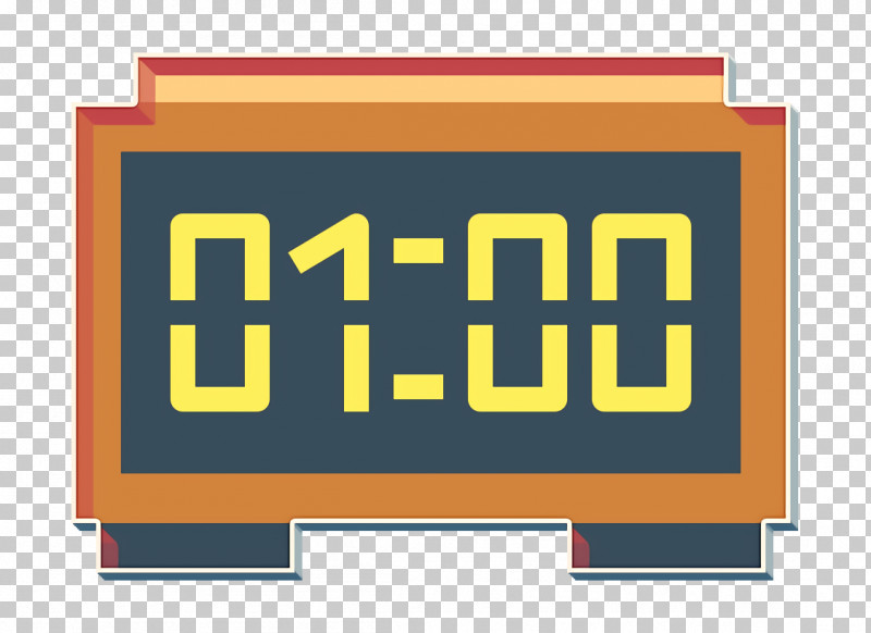 digital clock icon png