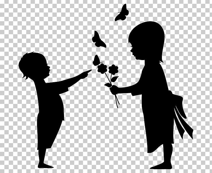 Silhouette Child PNG, Clipart, Animals, Art, Black And White, Child, Female Free PNG Download