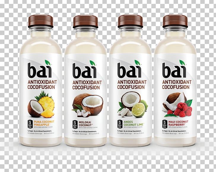 Bai Brands Coconut Water Caffeinated Drink Sports & Energy Drinks PNG, Clipart, Antioxidant, Bai Brands, Bottle, Caffeinated Drink, Calorie Free PNG Download