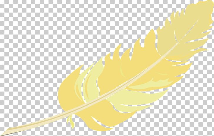 Yellow Feather PNG, Clipart, Animal, Animals, Download, Encapsulated Postscript, Euclidean Vector Free PNG Download