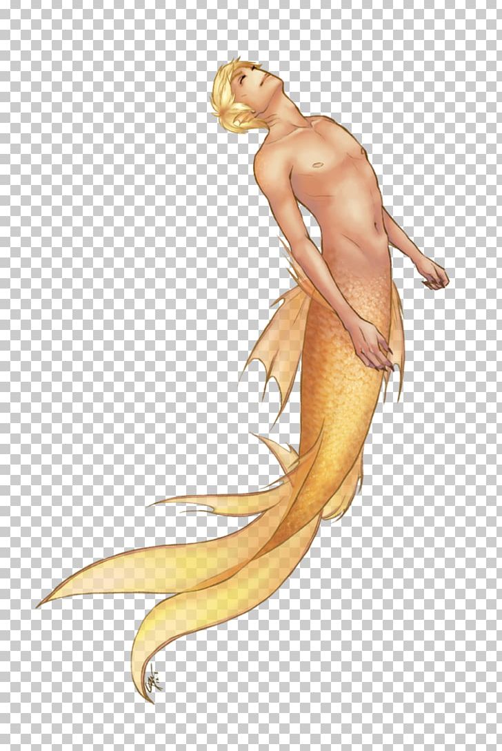 Merman Mermaid Drawing Art PNG, Clipart, Art, Character, Chest, Costume Design, Drawing Free PNG Download