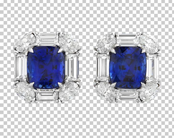 Sapphire Earring Carat Diamond Cut Jewellery PNG, Clipart, Bling Bling, Blue, Body Jewelry, Brilliant, Carat Free PNG Download